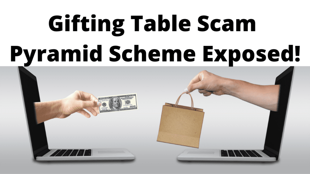 Gifting Table Scam - Pyramid Scheme