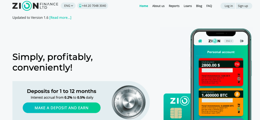 Zion Finance Review