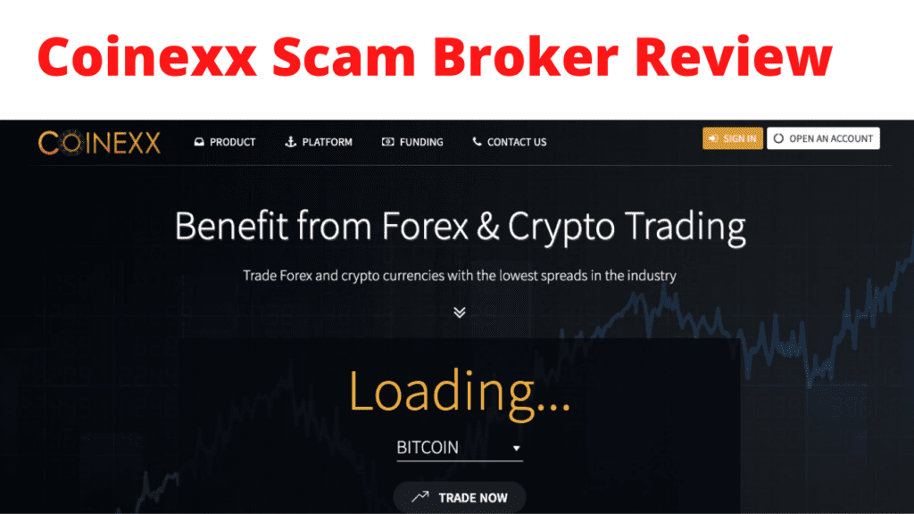 Coinexx Scam Broker Review