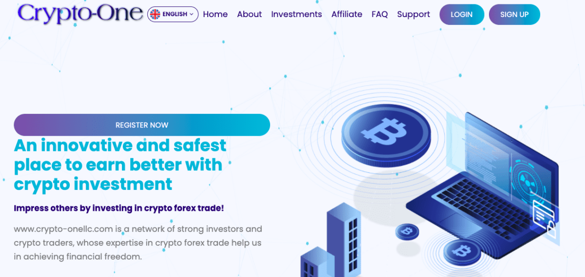 Crypto One LLC Review - Crypto-onellc.com Info! - Cyber Scam Review