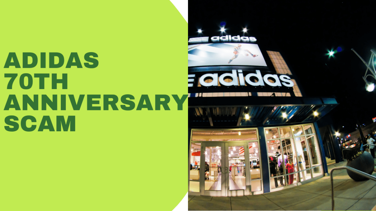 Adidas 70th Anniversary Scam - Same Pattern - Cyber Scam Review