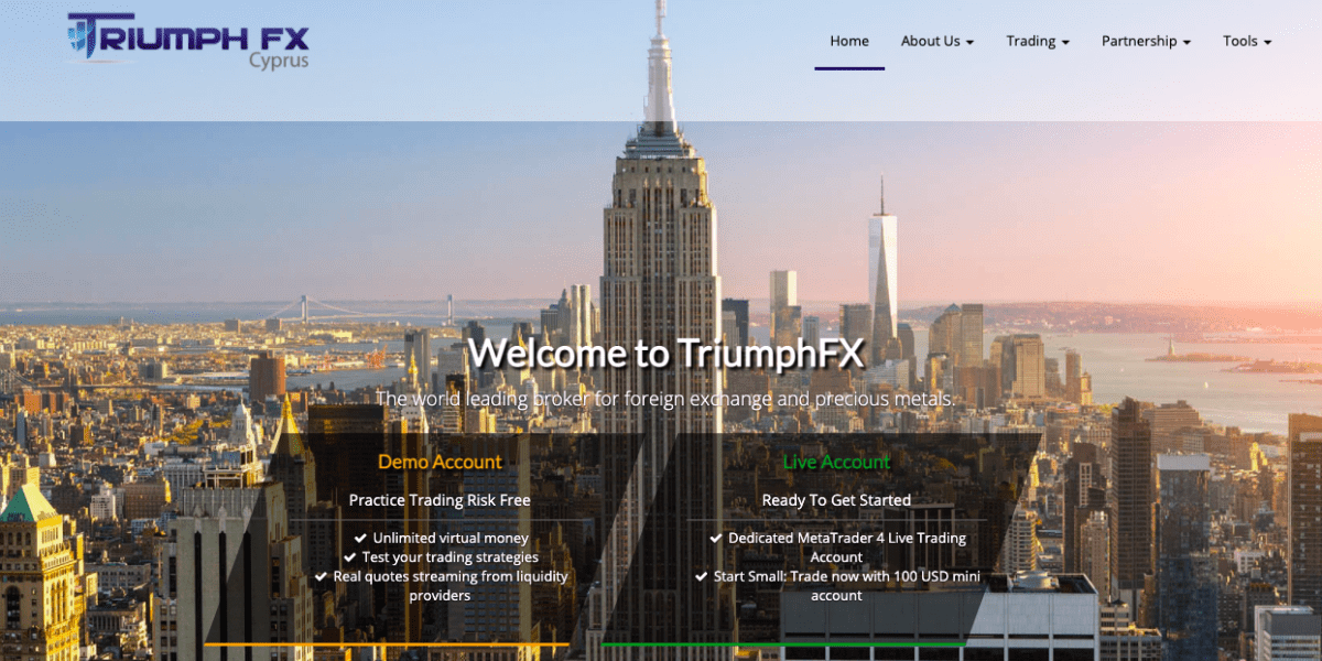 Triumphfx Icon TriumphFX Review - Regulated Broker or a Scam - Cyber Scam Review