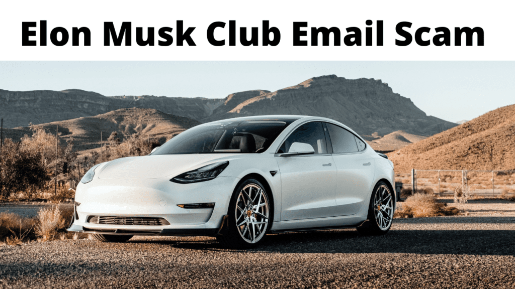 Elon Musk Club Email Scam