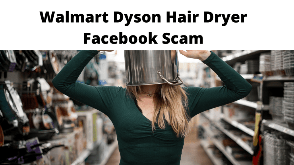 Walmart Dyson Hair Dryer Facebook Scam