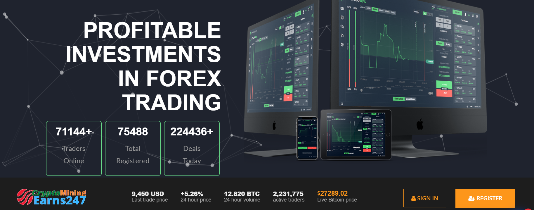 CryptoMiningEarns247 Review