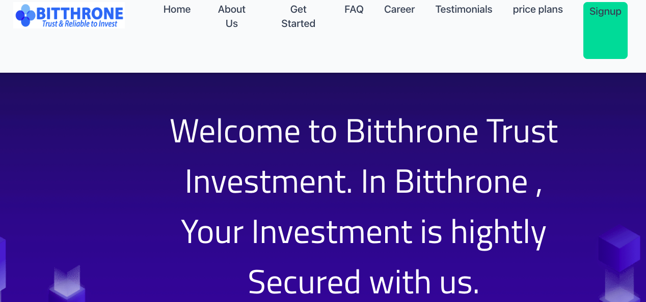 Bit Throne Trust Investment Review