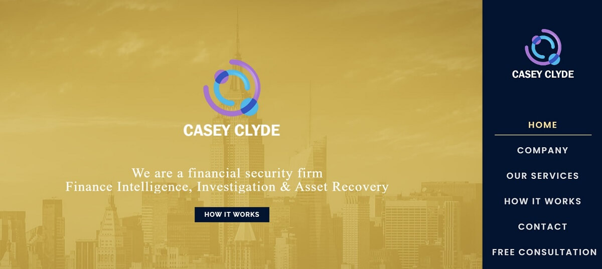 Casey Clyde Review - Screenshot of caseyclyde.tech