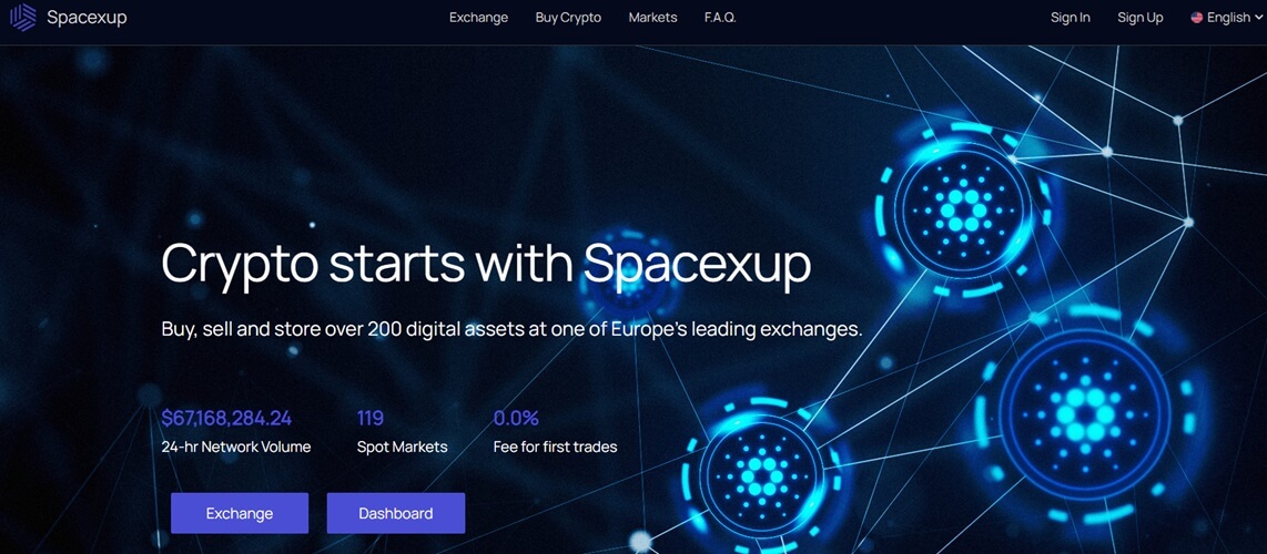 Spacexup Review -Screenshot of spacexup.com