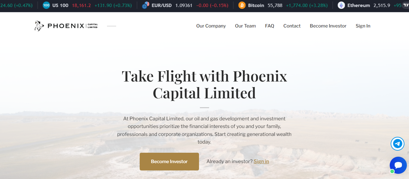 Phoenixcaplimited.com - Review 